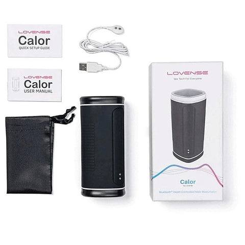 Calor Bluetooth Control Male Masturbator by Lovense - Masturbators and Strokers
