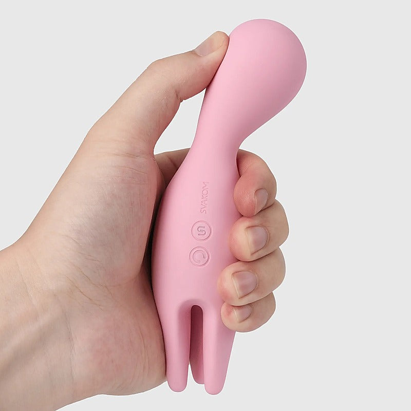 Svakom Nymph Multi Functions Foreplay Clitoral Vibrator - Finger and Tongue Vibrators