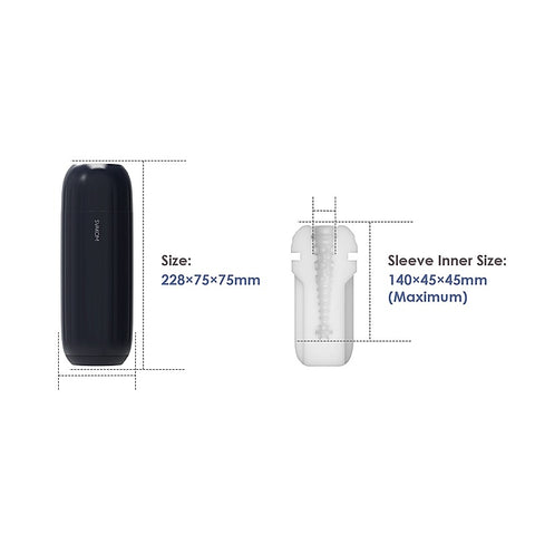 Sam Neo Suction and Vibration Mens Masturbator by Svakom - Luxury Sex Toys