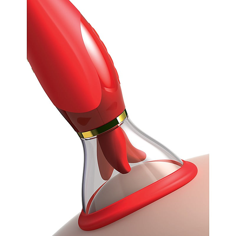 Fantasy for Her Ultimate Pleasure 24K Gold Edition Vibrator - Clit Ticklers and Pulsators