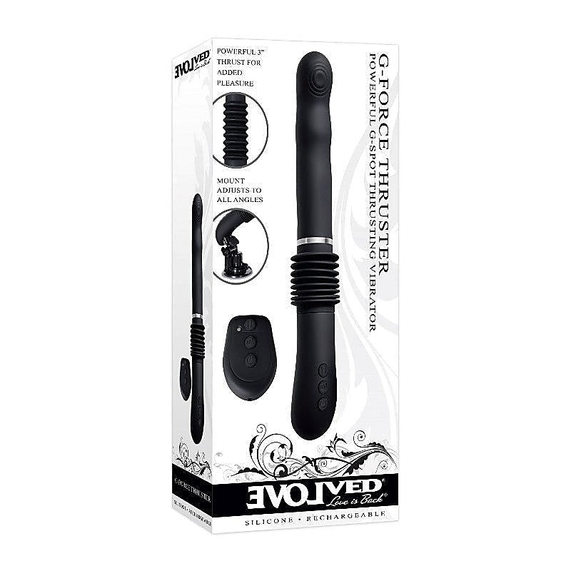 Premium G-Force Thruster Black by Evolved - Luxury Sex Toys