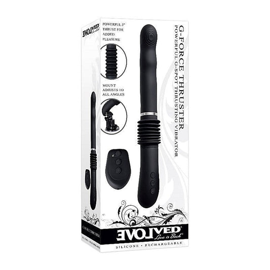 Evolved G-Force Thruster Black - Luxury Sex Toys