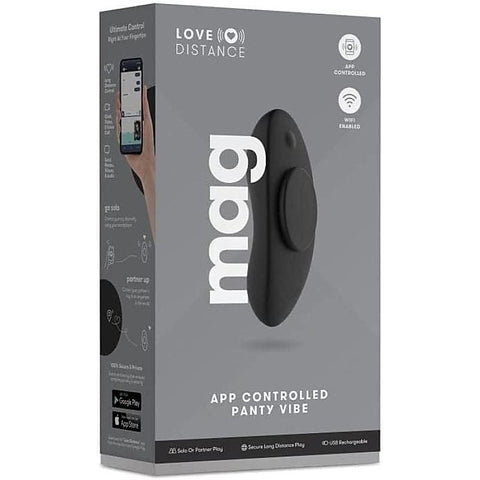 Love Distance Mag App-Controlled Panty Vibe by Xgen Products - Clit Ticklers and Pulsators