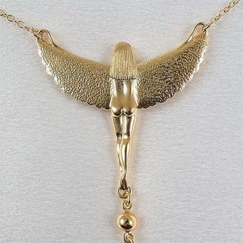 Sylvie Monthule Breast Necklace The Breath Of Isis Gold - Nipple and Clit Clamps