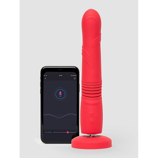 Lovense Gravity App Control Vibrating and Thrusting Dildo - Remote Control Vibrators