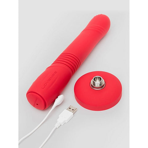 Gravity App Control Vibrating And Thrusting Dildo By Lovense - Remote Control Vibrators