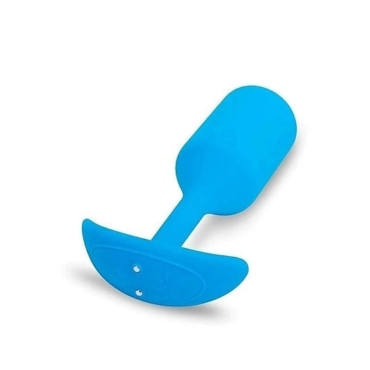 B-Vibe Weighted Vibrating Anal Plug - Premium Silicone Comfort - Anal Vibrators