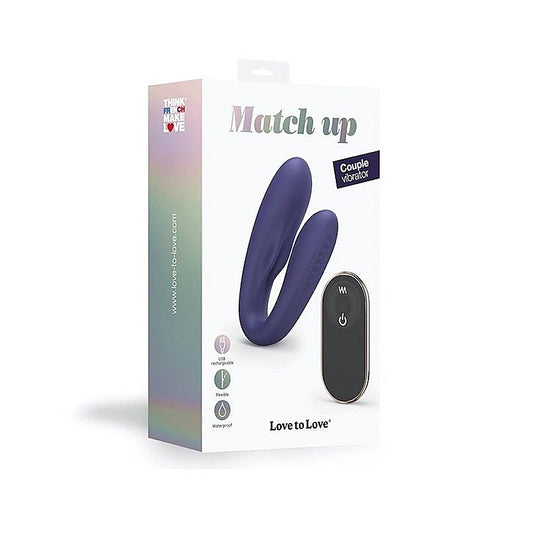 Love to Love Match Up - Dual Stimulation Couples Vibrator