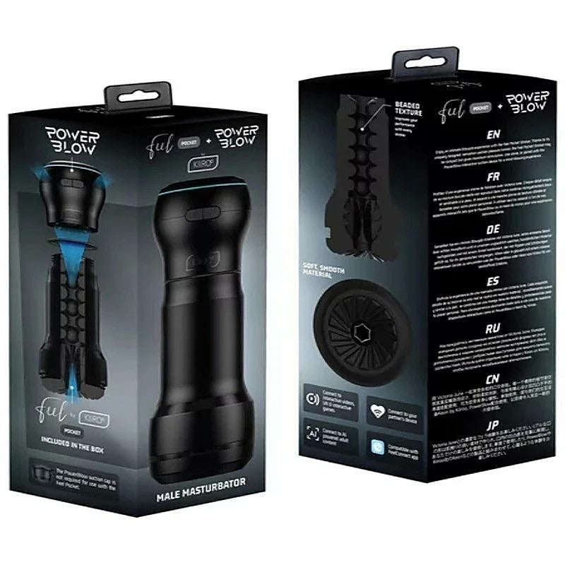 Kiiroo Pocket Blow - Customizable Pleasure, Portable Perfection - Masturbators and Strokers