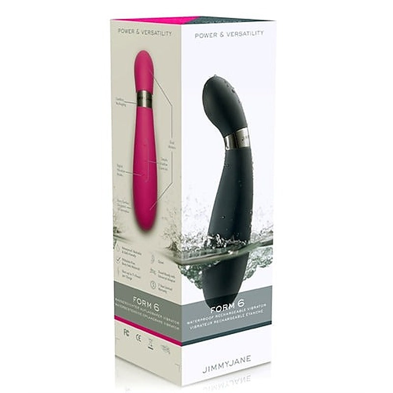 Form 6 Rechargeable G Spot Vibrator by JimmyJane - Double Ender