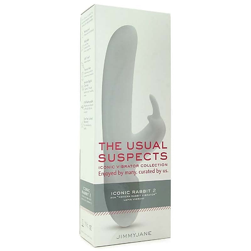 Iconic Rabbit 2 Rechargeable Vibrator by JimmyJane - Rabbit Vibrators