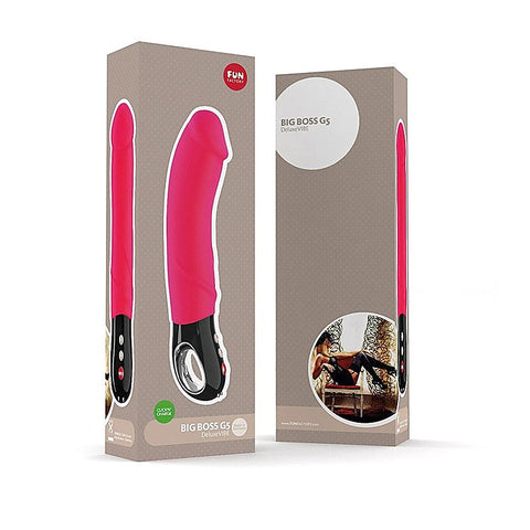 Professional-Grade Big Boss G5 by Fun Factory - G-Spot Vibrators