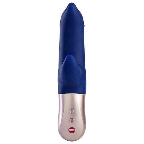 Dolly Bi Vibe Dark Blue Rabbit Vibrator Waterproof - Rabbit Vibrators
