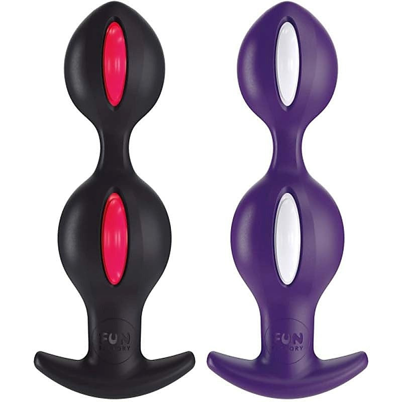 Premium B Balls Black/Red by Fun Factory - Luxury Sex Toys