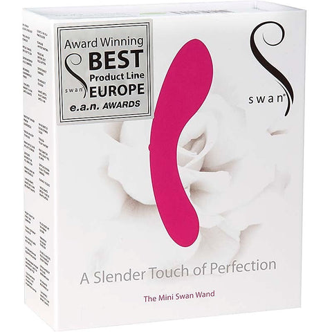 Swan The Mini Wand Body Massager by BMS Factory - Waterproof Vibrators