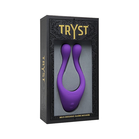 Tryst Erogenous Zone Silicone Massager by Doc Johnson - Clit Ticklers and Pulsators