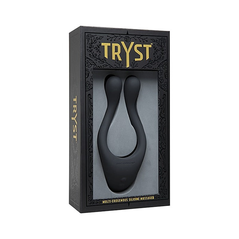 Tryst Erogenous Zone Silicone Massager by Doc Johnson - Clit Ticklers and Pulsators