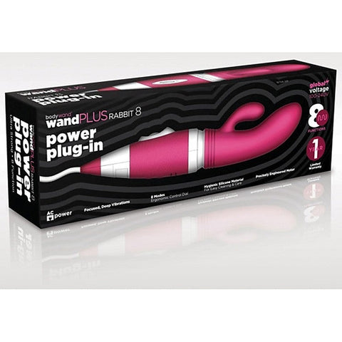 Bodywand wandPlus Rabbit 8 Power by Xgen Products - Rabbit Vibrators