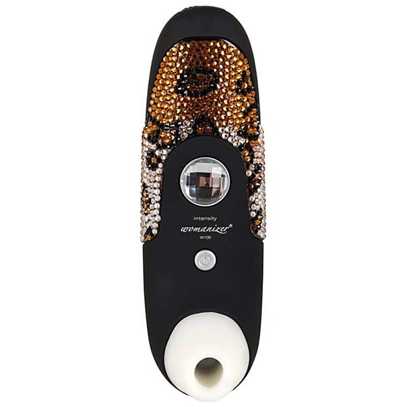 Womanizer Limited Swarovski Edition - Black Leopard - Clit Ticklers and Pulsators