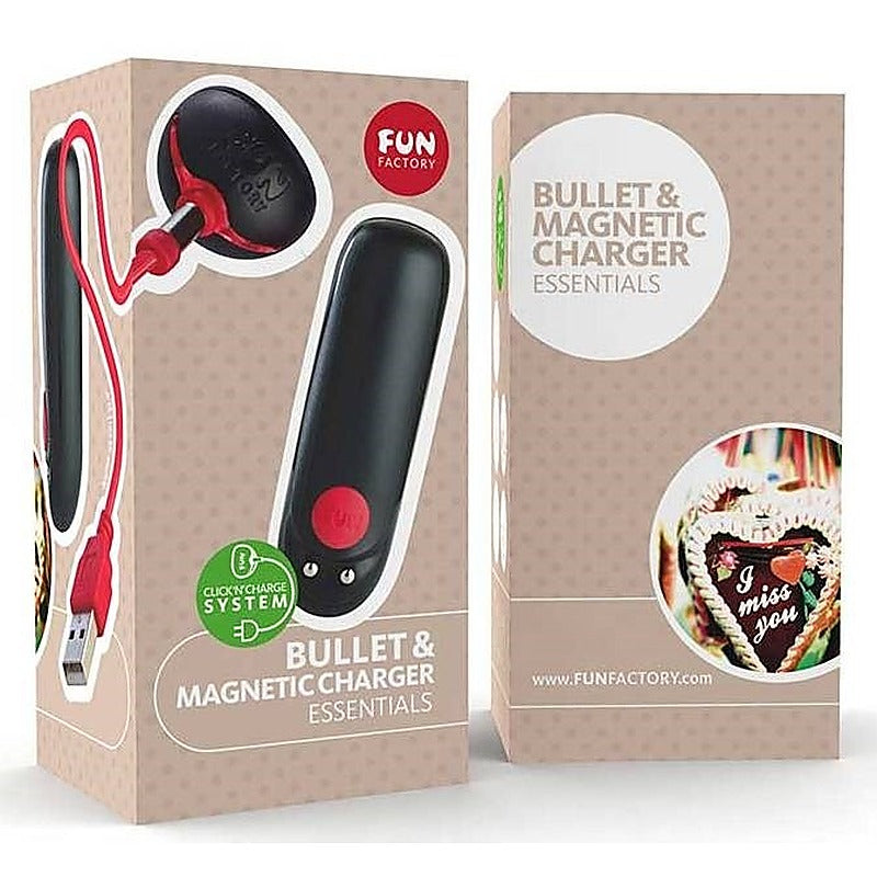 Bullet and USB Magnetic Charger by Fun Factory - Vibrator Accessories