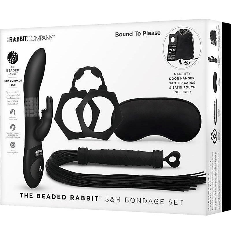The Beaded Rabbit SnM Bondage Set by Xgen Products - Sex Kits