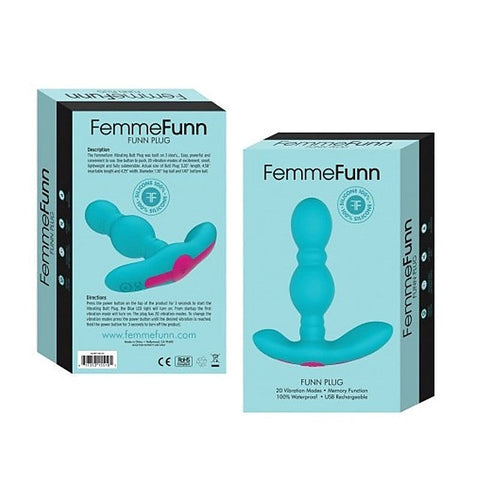 FemmeFun Vibrating Pleasure Plug by VVOLE LLC - Luxury Sex Toys
