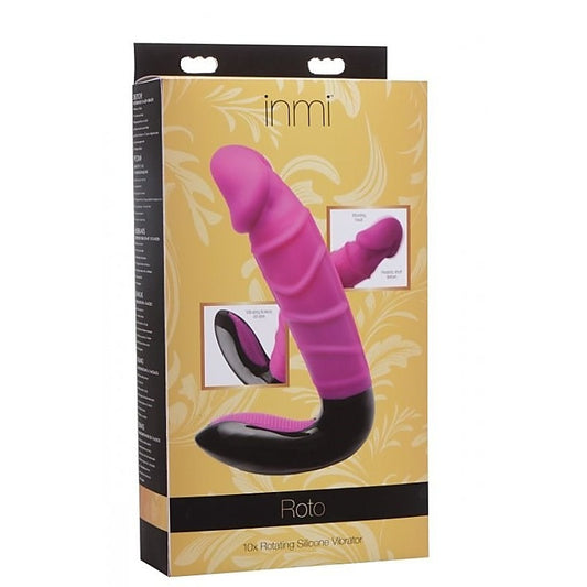 Roto 10x Rotating Silicone Vibe - Luxury Sex Toys