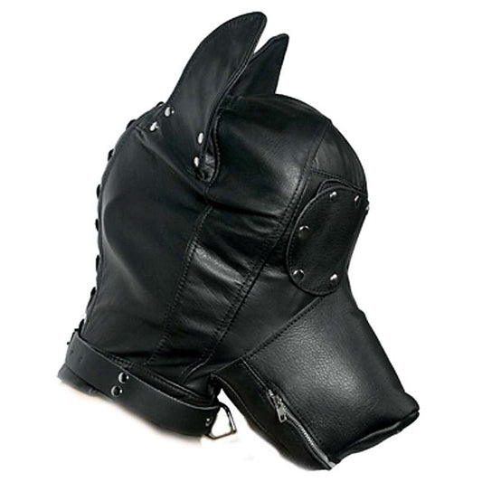Ultimate Leather Dog Hood