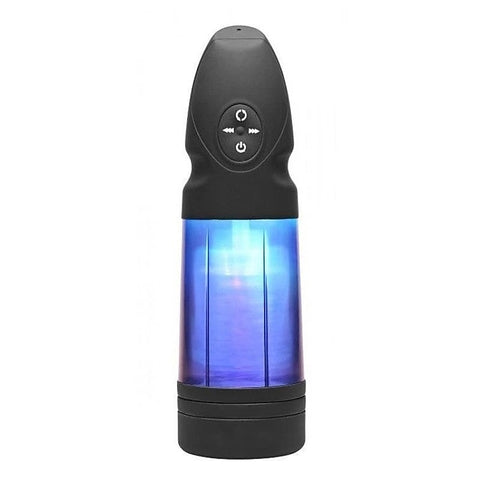 Strobe Multi Function Rechargeable Stroker by XR Brands - Masturbators and Strokers