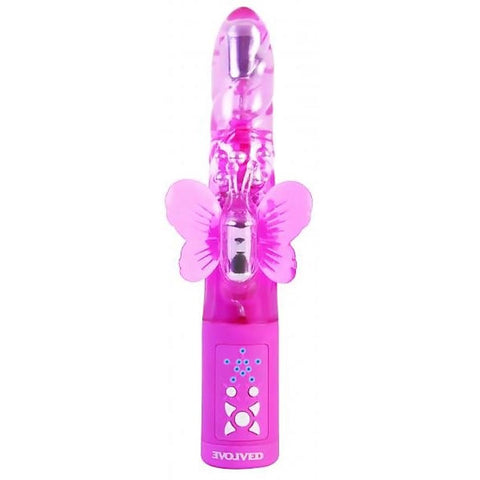 Menage a Trois Butterfly Vibrator by Evolved - Rabbit Vibrators