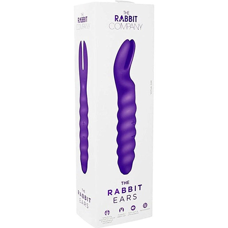 The Rabbit Ears USB Rechargeable Silicone Massager - Clit Ticklers and Pulsators