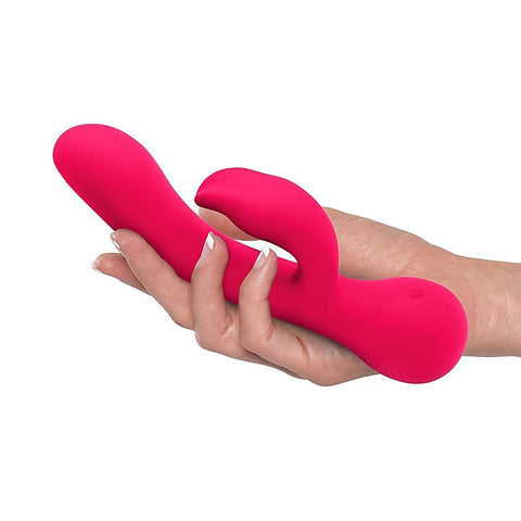 Waterproof Flexible Rabbit Vibrator Ruby by Jimmyjane - Rabbit Vibrators