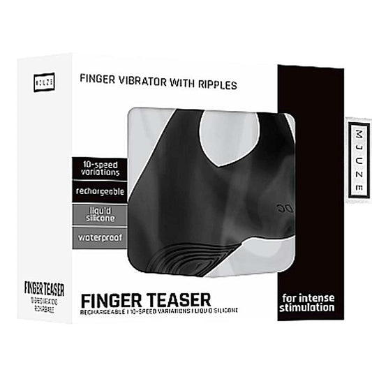 Shots Toys' Mjuze - Rechargeable Finger Vibrator for Sensual Exploration - Finger and Tongue Vibrators