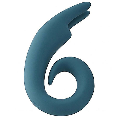 Mjuze - The Lithe Blue Vibrator for Versatile Pleasure - Clit Ticklers and Pulsators