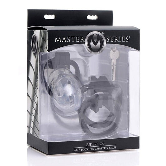 Rikers 2.0 Chastity Device Plastic Locking System - Male Chastity