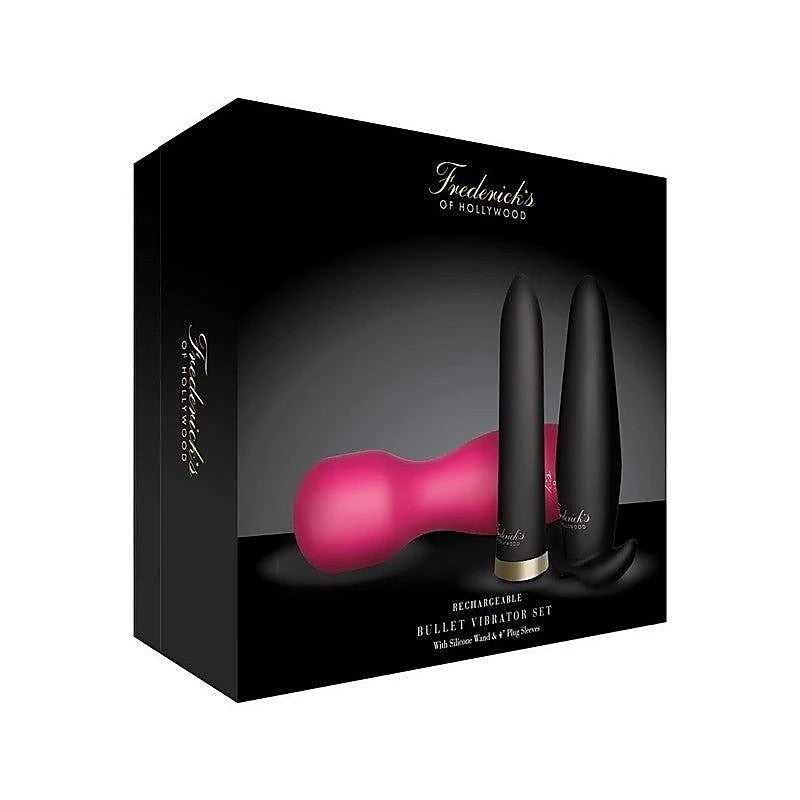 Rechargeable Bullet Vibrator Set by Fredericks of Hollywood - Sex Kits