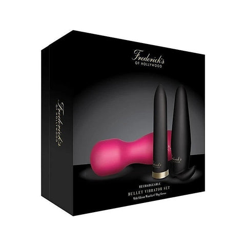 Rechargeable Bullet Vibrator Set by Fredericks of Hollywood - Sex Kits