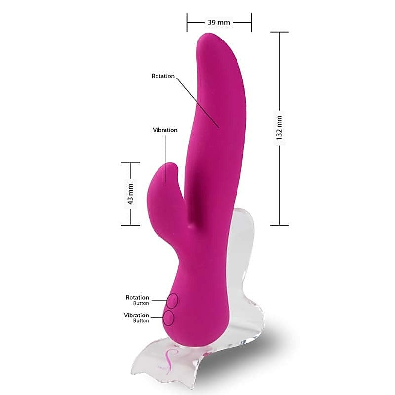 Professional Swan 6 The Royal by BMS Factory - Rabbit Vibrators