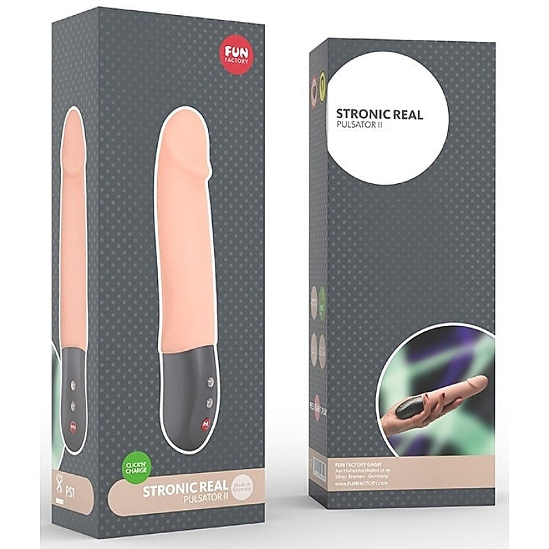 Fun Factory Stronic Real - Pulsating Pleasure for Unparalleled Ecstasy - Clit Ticklers and Pulsators