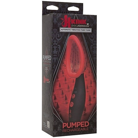 Kink Pumped Rechargeable Pussy Pump - Luxury Sex Toys