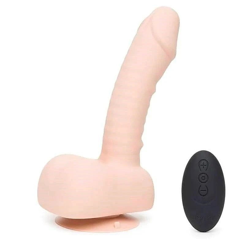 Uprize Remote Control AutoErect 6 Inch Vibrating Dildo - Butt Plugs