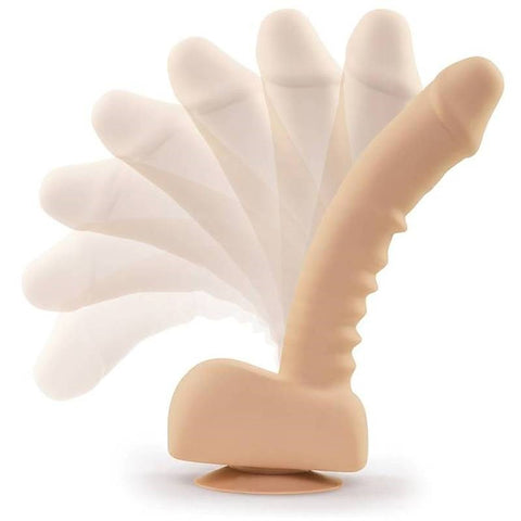 Uprize Remote Control AutoErect 8 Inch Vibrating Dildo - Realistic Dildos