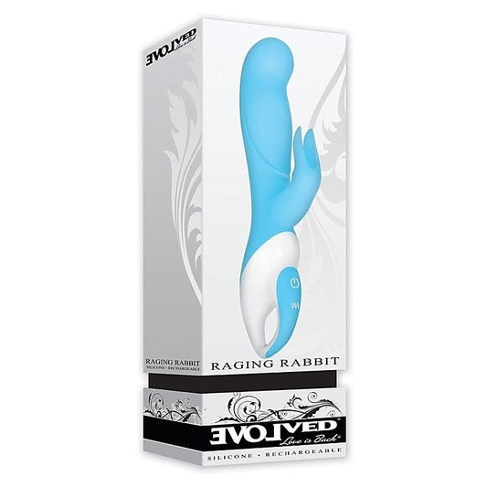 Evolved Raging Rabbit - Waterproof G-Spot Ecstasy - Rabbit Vibrators