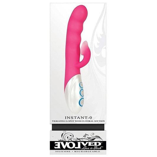 Evolved Instant-O Suction Clitoral Vibrator - Rabbit Vibrators