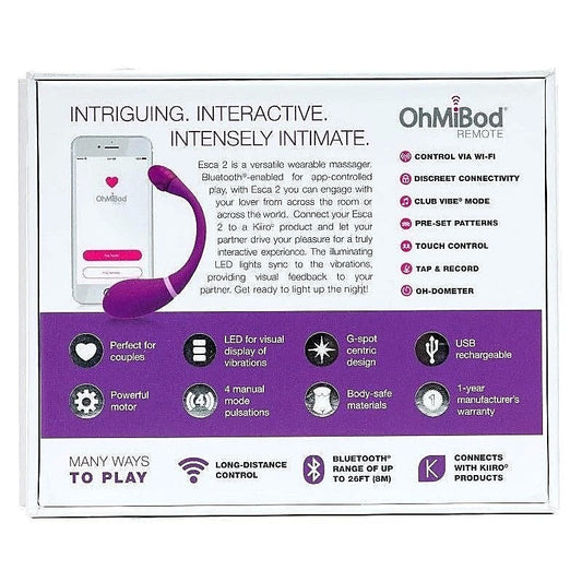 OhMiBod Esca 2 for Kiiroo - Masturbators and Strokers