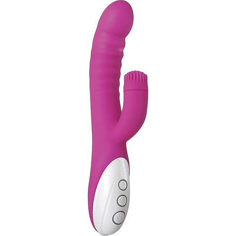 Rockin' G Dual Stimulation Rabbit Vibe by Evolved - Rabbit Vibrators