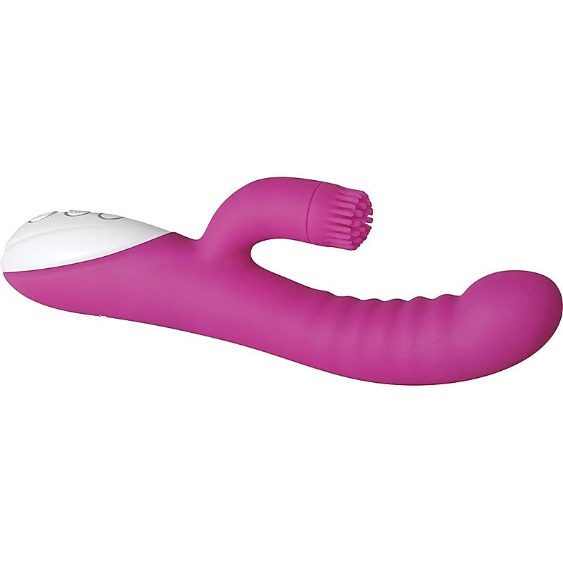 Rockin' G Dual Stimulation Rabbit Vibe by Evolved - Rabbit Vibrators