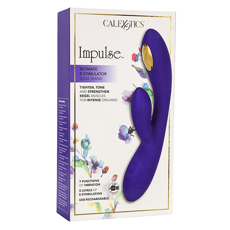 Premium Impulse Intimate E-Stimulator Dual Wand - Rabbit Vibrators
