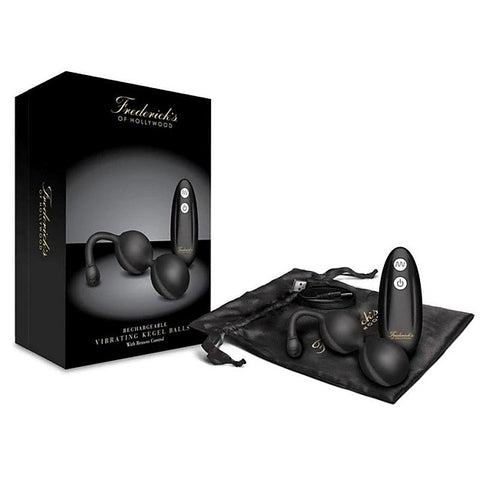 Vibrating Kegel Balls with Remote by Fredericks of Hollywood - Love Eggs and Kegel Exercisers