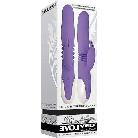 Premium Thick and Thrust Bunny by Evolved - Rabbit Vibrators
